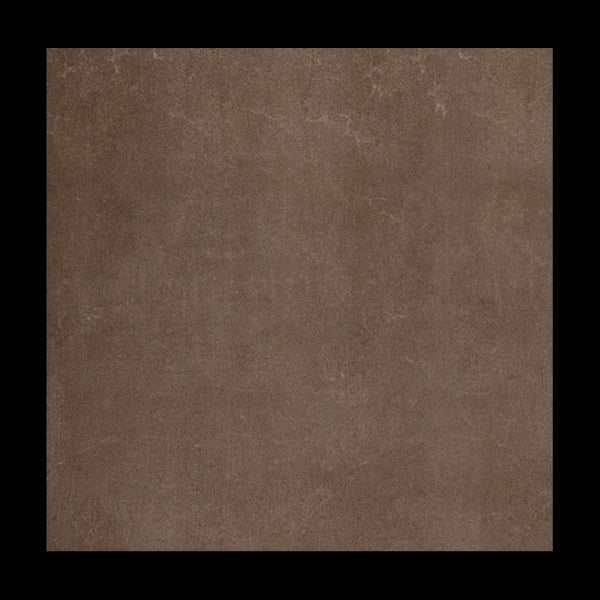Pavimento Rivestimento 80x80 effetto cemento 9 mm in gres porcellanato moka naturale Industrial 738660 Florim