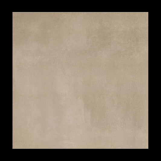 Pavimento Rivestimento 80x80 effetto cemento 9 mm in gres porcellanato taupe soft Industrial 738665 Florim
