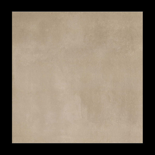 Pavimento Rivestimento 80x80 effetto cemento 9 mm in gres porcellanato taupe soft Industrial 738665 Florim