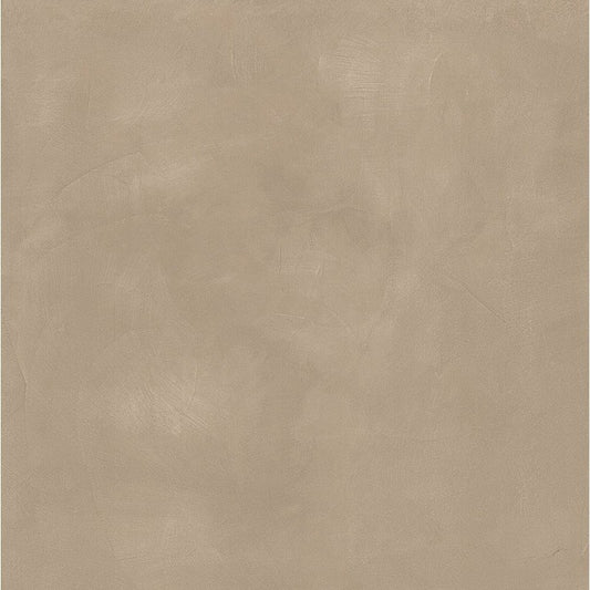 Pavimento rivestimento 80x80 effetto cemento in gres porcellanato 6 mm taupe naturale Industrial 744382 Florim