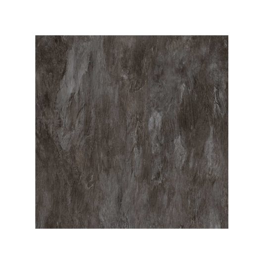 Pavimento rivestimento 80x80 in gres porcellanato 6 mm rettificato noir matt Ardoise 738649 Rex Ceramiche