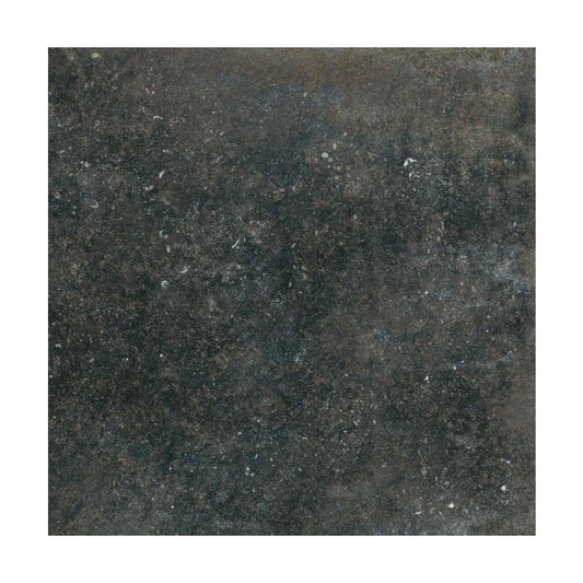Pavimento rivestimento 80x80 in gres porcellanato 9 mm london black naturale Airtech 760272 Florim