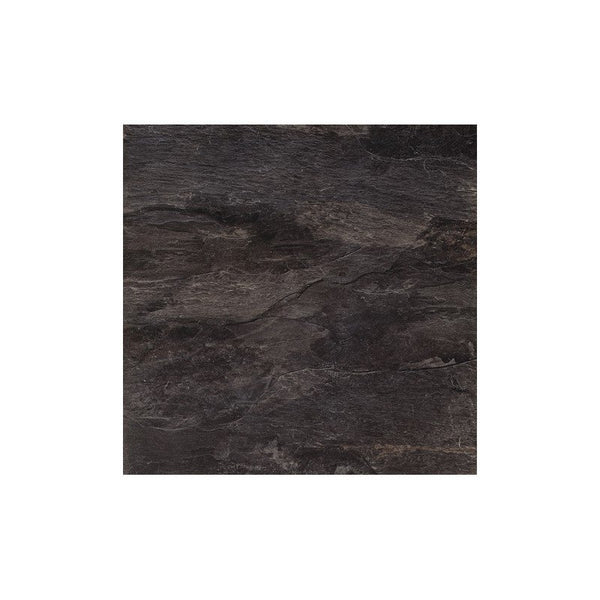 Pavimento rivestimento 80x80 in gres porcellanato 9 mm rettificato noir grip Ardoise 738655 Rex Ceramiche