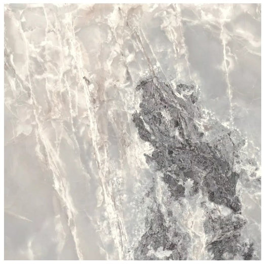 Pavimento rivestimento 60x60 rettificato 9 mm silver blend glossy Casa dolce casa Onyx more