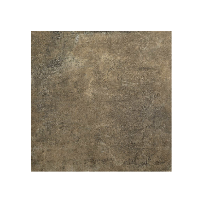 Pavimento rivestimento 80x80 rettificato 9 mm in gres porcellanato brun matte Materies 755709 Rex Ceramiche