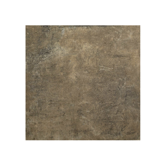 Pavimento rivestimento 80x80 rettificato 9 mm in gres porcellanato brun matte Materies 755709 Rex Ceramiche