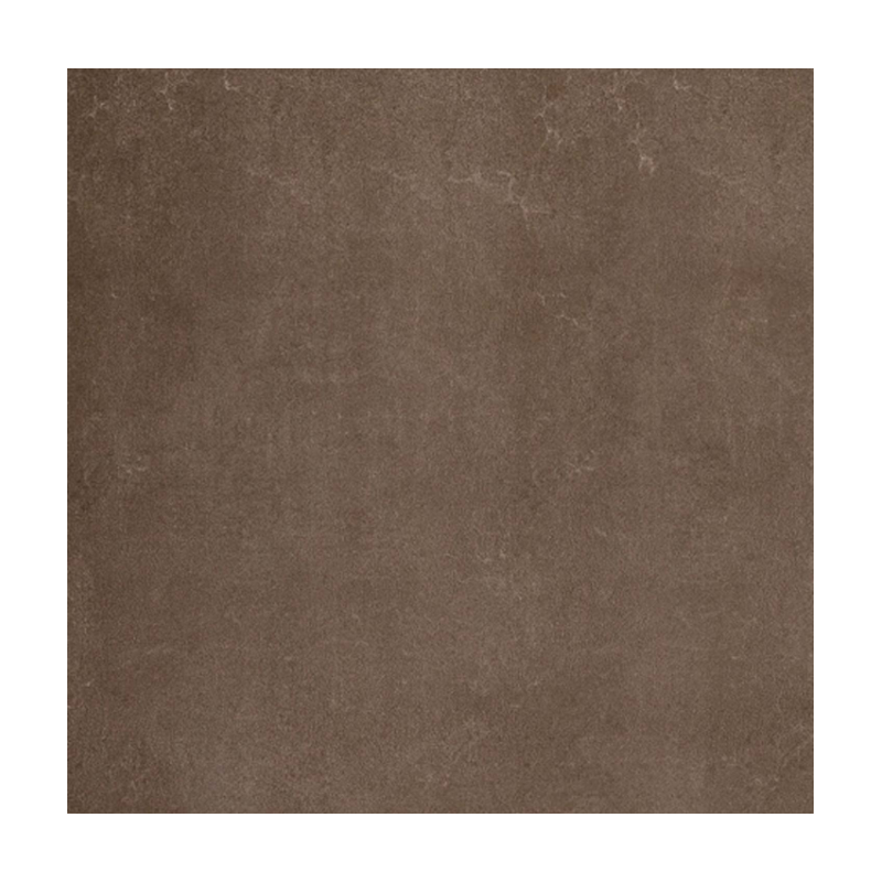 Pavimento rivestimento 80x80 strutturato 6 mm moka naturale, superficie e texture ravvicinata del gres - Florim Ceramiche