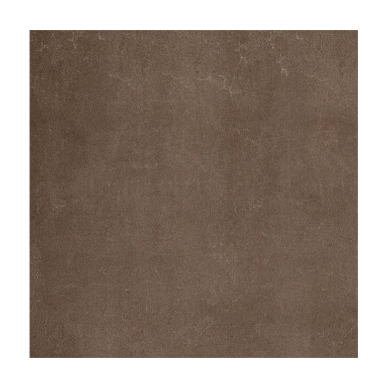 Pavimento rivestimento 80x80 strutturato 6 mm moka naturale, superficie e texture ravvicinata del gres - Florim Ceramiche