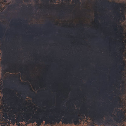 Pavimento Rivestimento 90x90 Cm Effetto Metallo In Gres Porcellanato Black Ceramica Sant Agostino Oxidart CSAOXBLA90