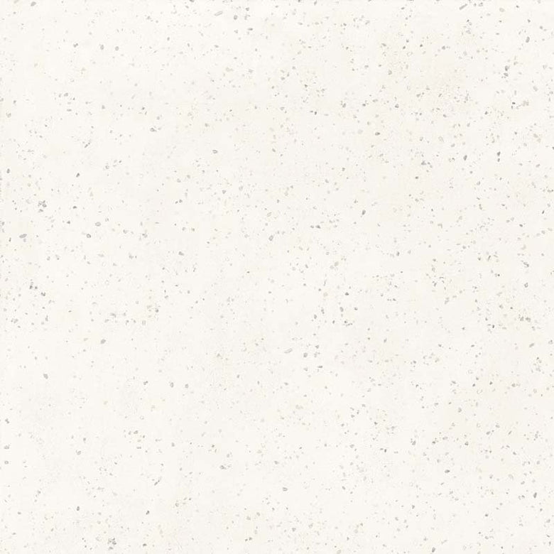 Pavimento rivestimento 90x90 in gres White Ceramica Sant in gres porcellanato, superficie e texture ravvicinata del gres