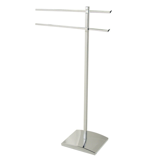 Koh-i-noor AKKA 5034 portasciugamani a pavimento 40 cm a due aste cromo