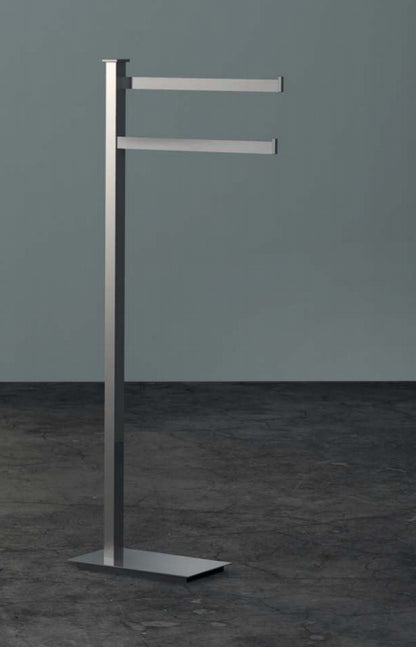 Set piantane portasciugamani portarotolo con portascopino e cavalletto box doccia cromo 3 pz Units Colombo Design