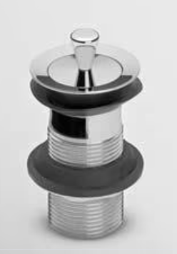 Piletta scarico e Tappo Con Pomolo Cromo Zucchetti Isy R98684
