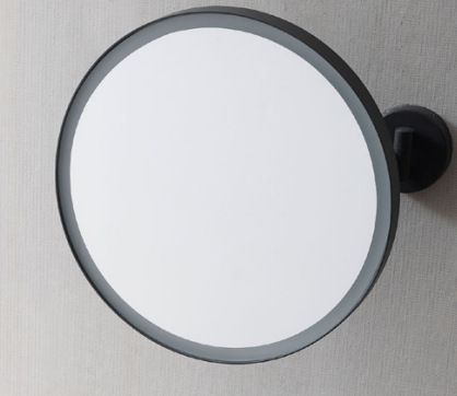 Cielo Arcadia Pluto Specchio 40 Cm Con Luce Led Ed accesa in ambiente, design e diffusione della luce