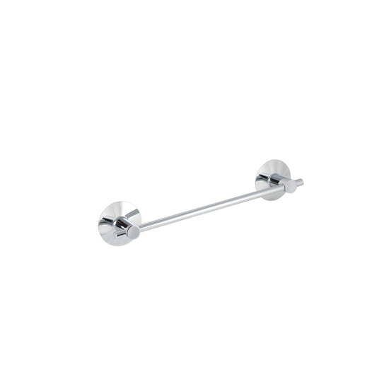 Koh-i-noor Serie 10 portasciugamani 39 cm a muro ad incollo in ottone cromato