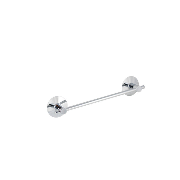 Koh-i-noor Serie 10 portasciugamani 39 cm a muro ad incollo in ottone cromato