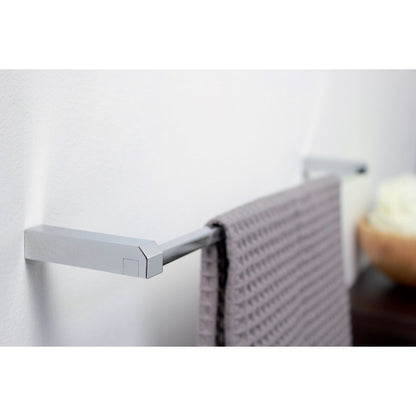 Koh-i-noor 4quattro porta asciugamani 60 cm a muro in ottone cromo