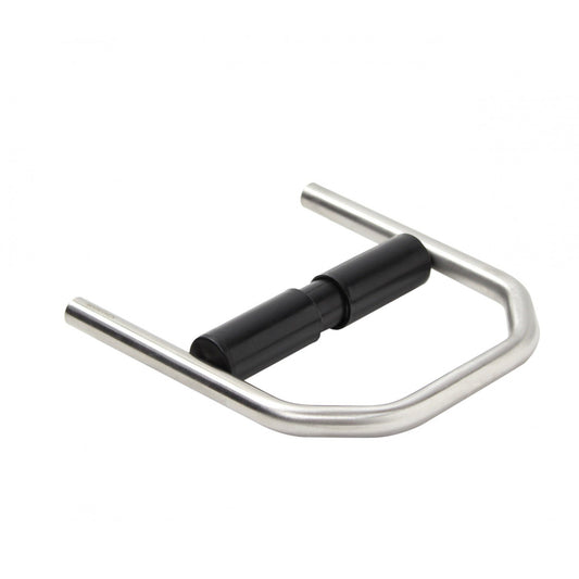 Koh-i-noor Tratto 7108S portarotolo ad anello da parete in acciaio inox spazzolato