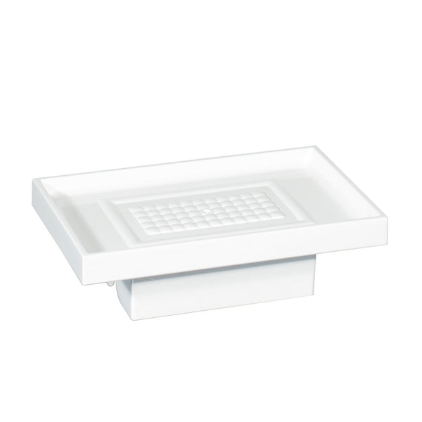 Koh-I-Noor Lem  Lavì  K830 Porta Sapone Per Supporto A Parete Non Incluso Bianco