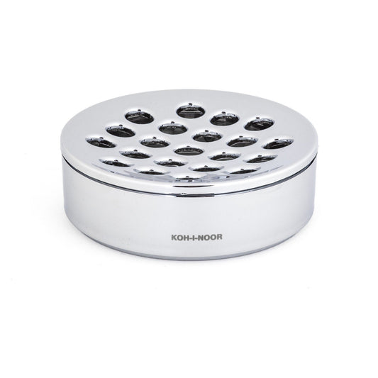 Koh-i-noor Classic 5330 porta sapone 11,5 cm da appoggio in abs cromato