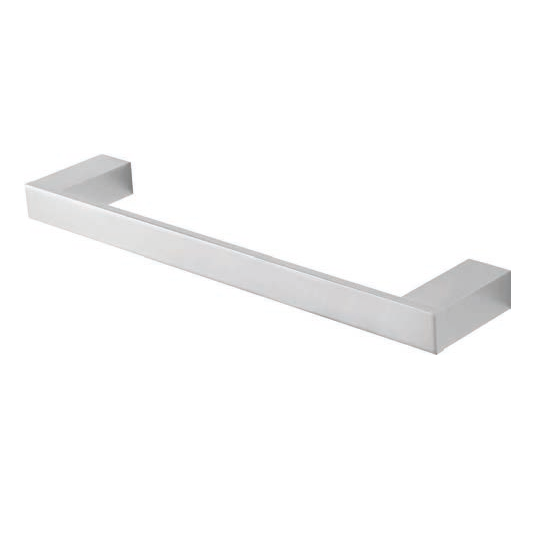 Porta asciugamani 35 cm in alluminio argento Sky