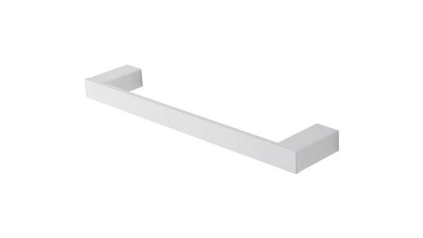 Porta asciugamani 35 cm in alluminio bianco Sky