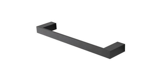 Porta asciugamani 35 cm in alluminio nero Sky