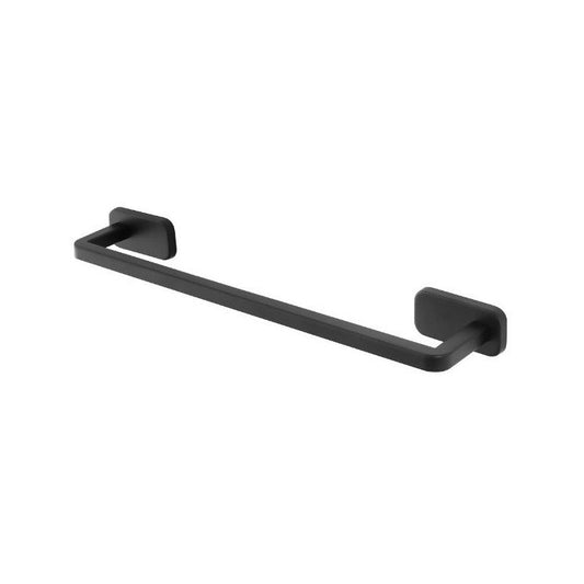Porta asciugamani 45 cm acciaio inox nero cubik Feridras