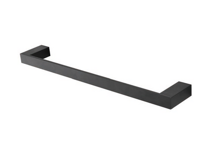 Porta asciugamani 45 cm in alluminio nero