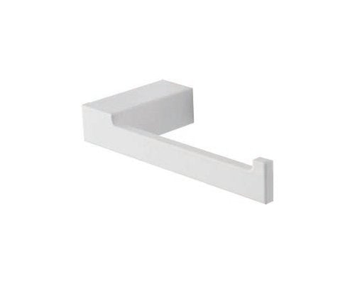 Porta rotolo in alluminio bianco Sky