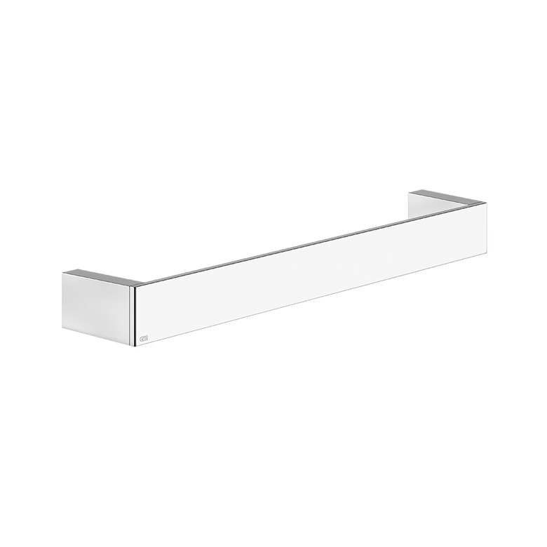 Porta salvietta 30 cm a parete cromo rettangolo gessi Cromo Lucido montato a parete, vista del design e della finitura
