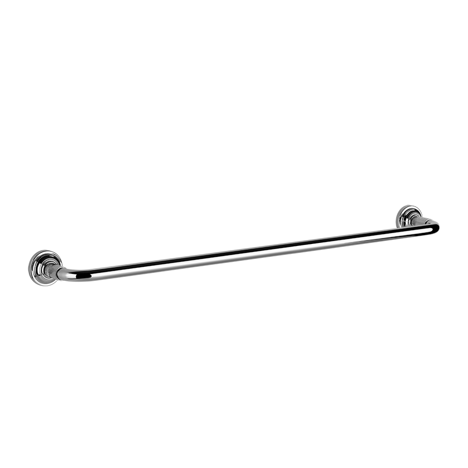 Porta salvietta 45 cm cromo venti20 gessi Cromo Lucido montato a parete, vista del design e della finitura