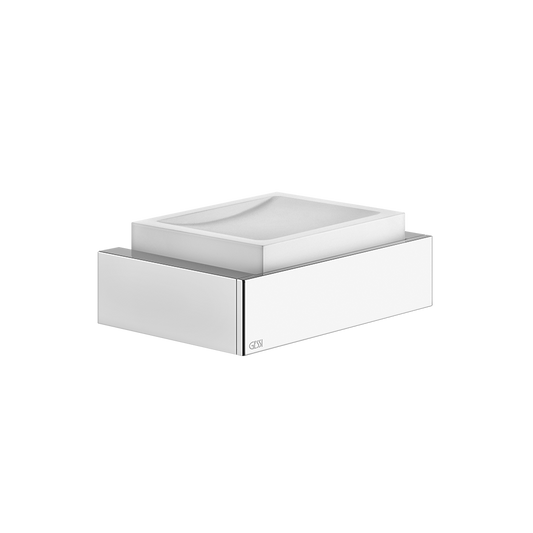 Porta sapone a parete bianco Rettangolo 20801 Gessi
