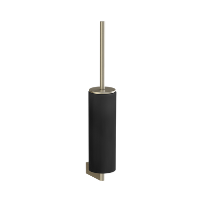 Porta scopino a muro nero brass brushed pvd 66420 Gessi