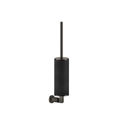 Porta scopino wc a parete matt black xl inciso 58520 gessi