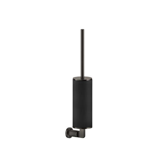 Porta scopino wc a parete matt black xl inciso 58520 gessi