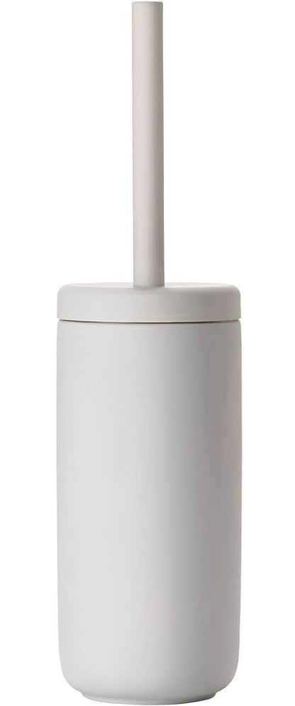 Porta scopino wc a pavimento in gres soft touch grigio soft Zone denmark Ume