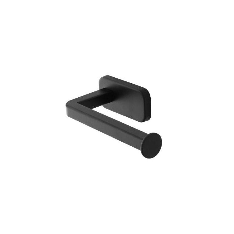 Portarotolo in acciaio inox nero cubik Feridras