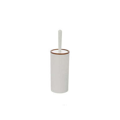 Portascopino a pavimento in plastica bianco London