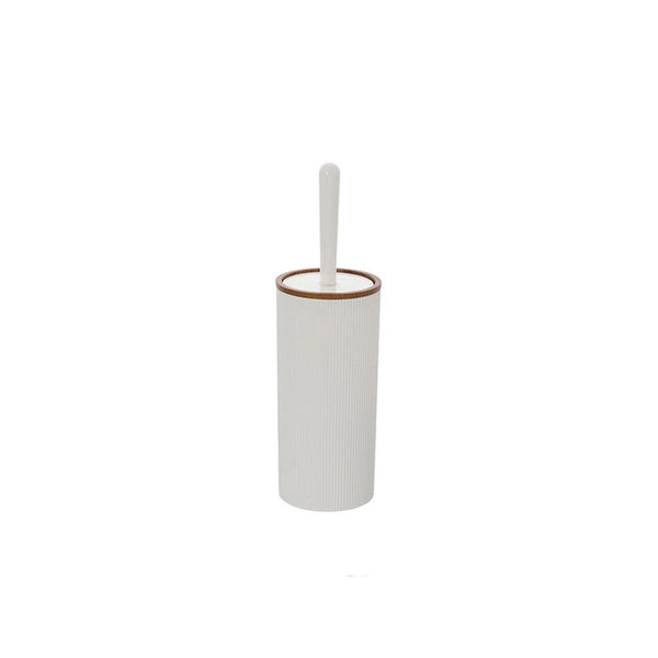 Portascopino a pavimento in plastica bianco London