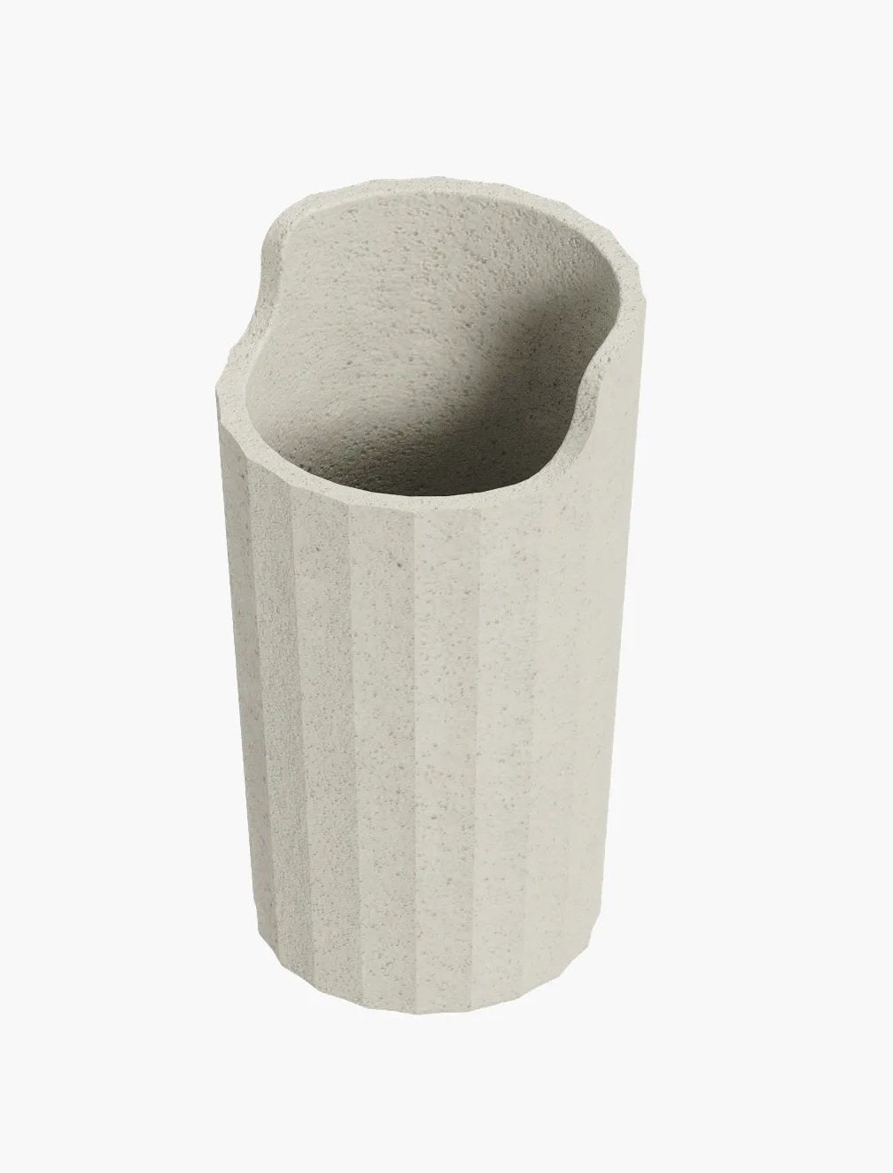 Portaspazzolini da appoggio in plastica bianco naturale 00 Bianco, dettaglio ravvicinato del materiale e dell'aggancio...