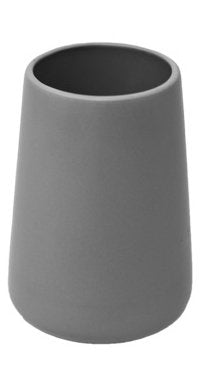 Portaspazzolino in ceramica grigio Sidney