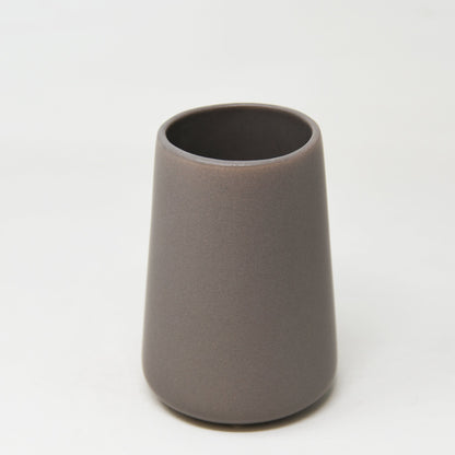 Portaspazzolino in ceramica tortora Sidney