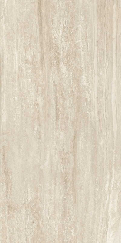 Pavimento rivestimento 58x116 in gres porcellanato 9,5mm rettificato travertino glossy Ragno Imperiale