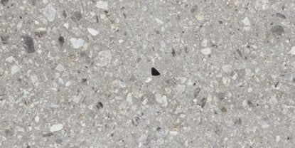 Pavimento rivestimento 30x60 in gres porcellanato 9,5mm Grey in rettificato, superficie e texture ravvicinata del gres