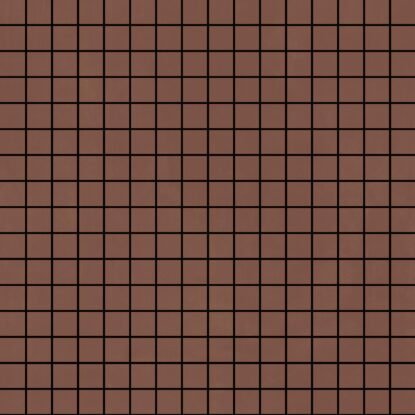 Rivestimento mosaico 40x40 in pasta bianca 6 mm terracotta Ragno Resina