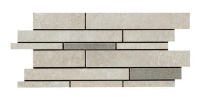 Pavimento rivestimento muretto 15x30 in gres porcellanato 9,5mm bianco Ragno Realstone Pietrantica