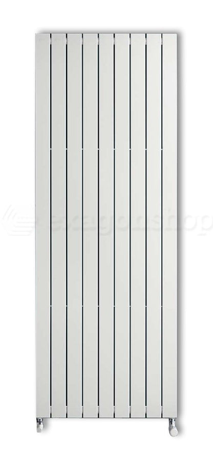 Radiatore 18 elementi verticale ad acqua mandata destra L.630xH.800 mm 1782W verniciato bianco Runtal JETX HXD80 4SR