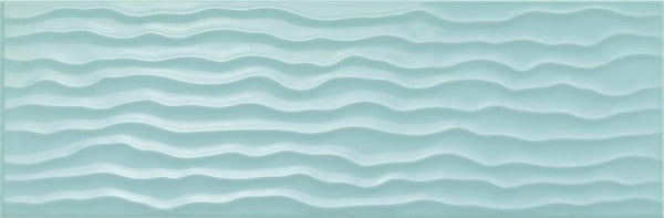 Ragno Frame Rivestimento 25x76 sp. 10 mm in pasta bianca forma 3D aqua