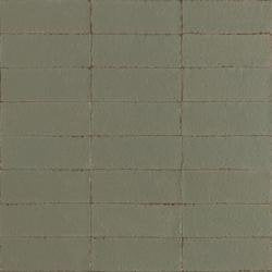 Ragno Glace pavimento rivestimento 7x20 spessore 9 mm in gres porcellanato muschio glossy